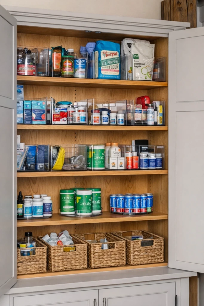 Clear-Bin Pantry