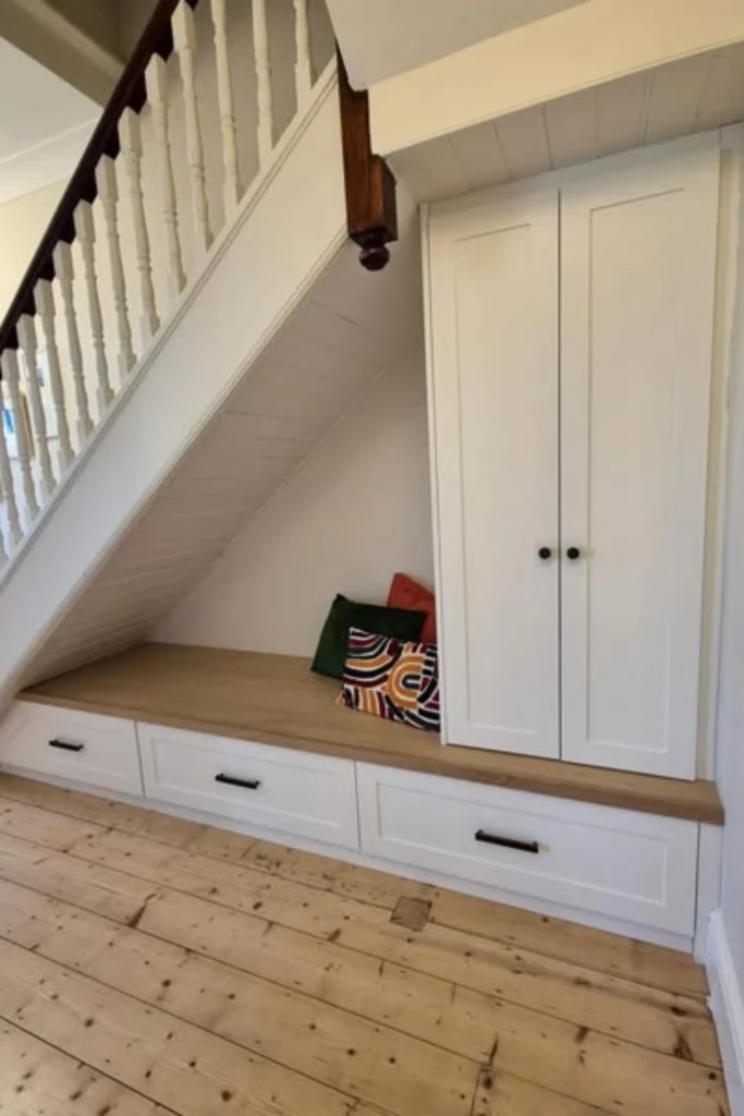 Hidden Bench Storage