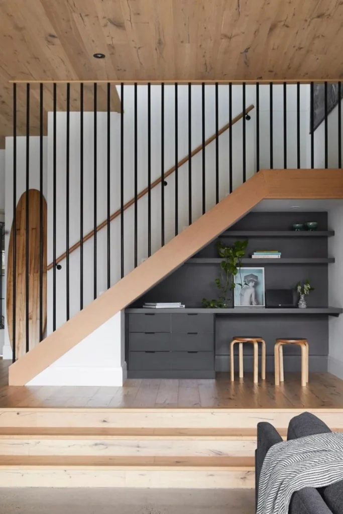 Open Desk Storage