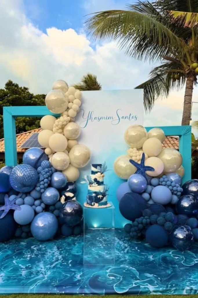 Poolside Ocean Setup