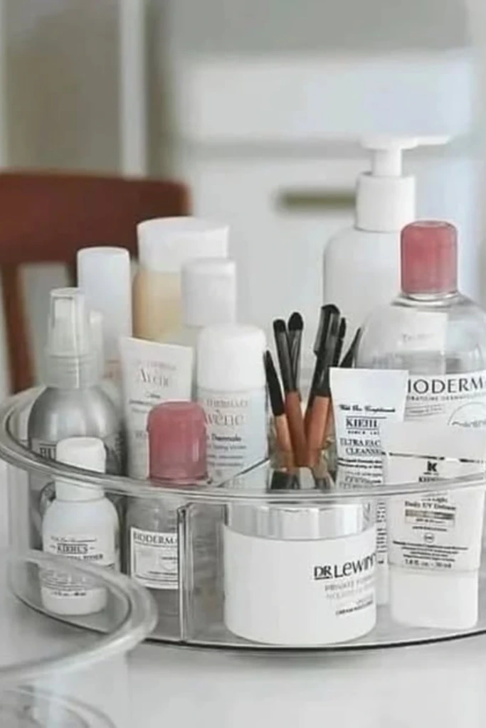 Rotating Acrylic Organizer