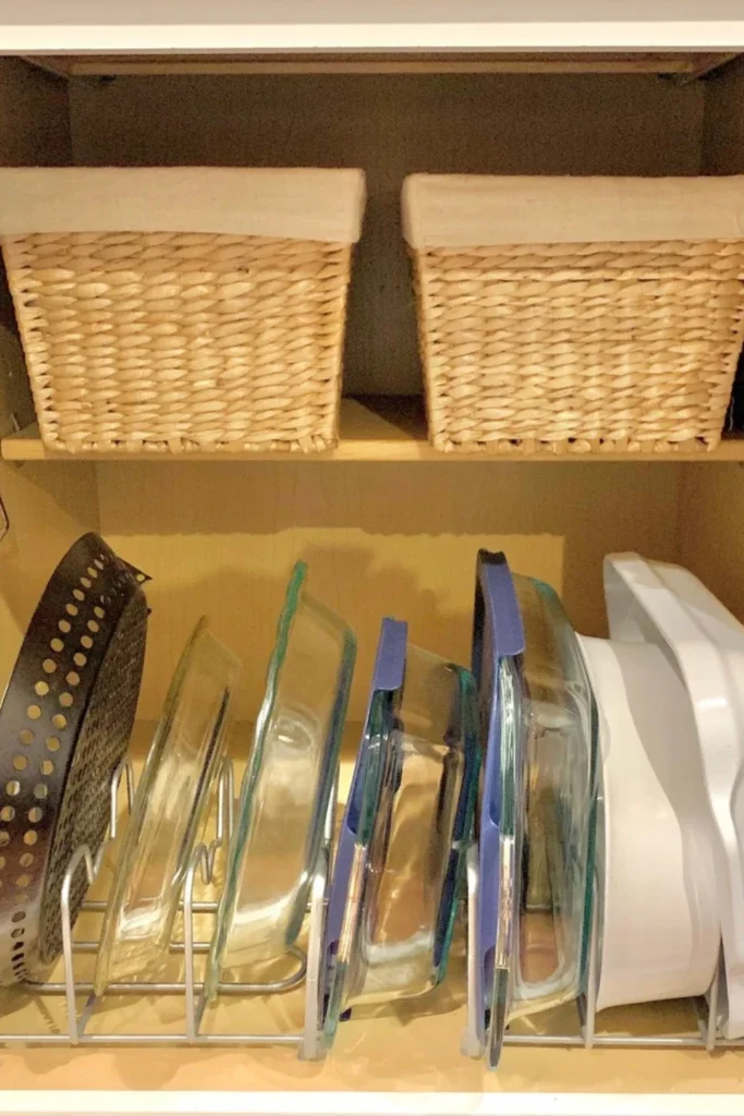 Upright Dish Storage