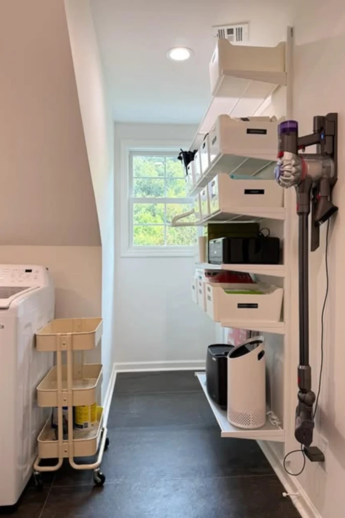 Slim Laundry Wall