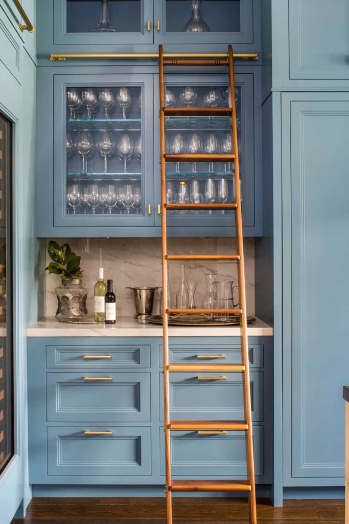 Ladder Cabinet Access
