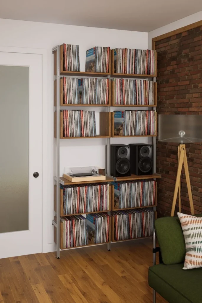 Vertical Wall Shelves