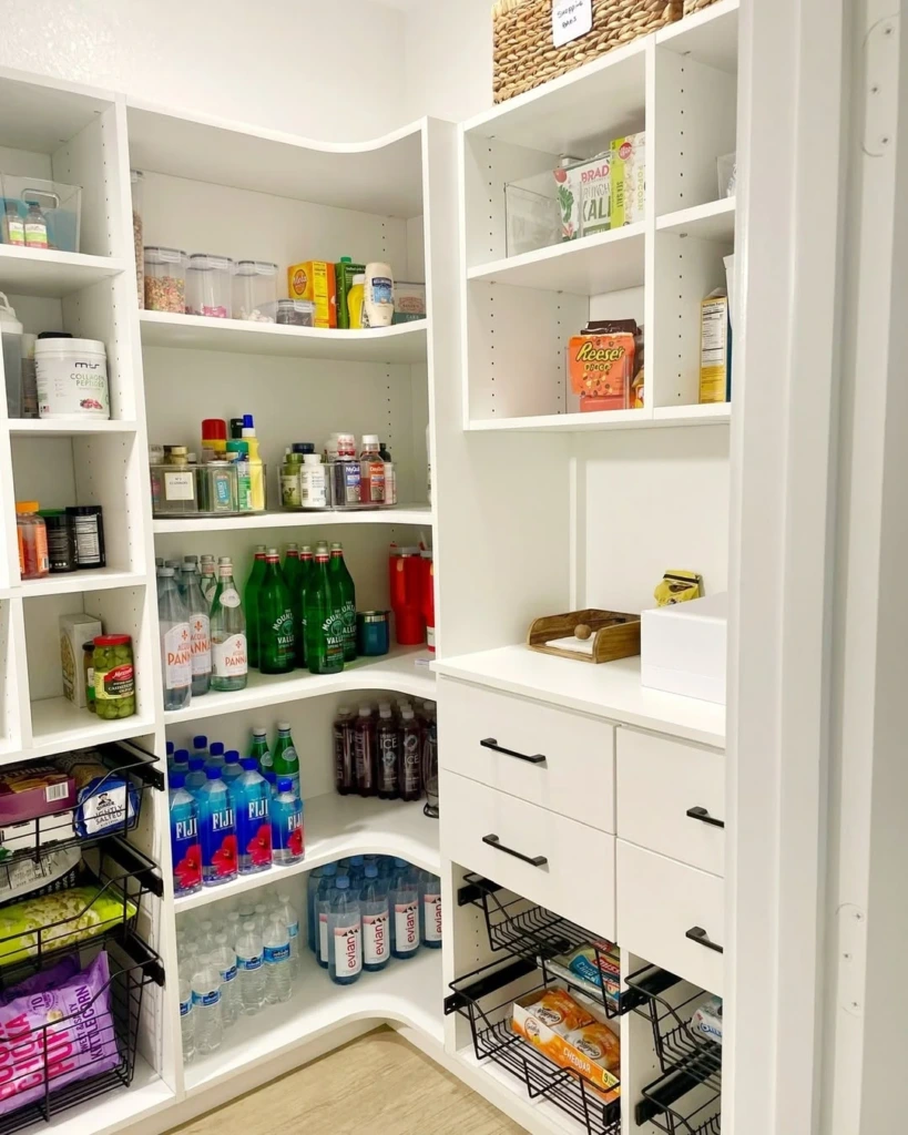 5. Crisp Pantry Design