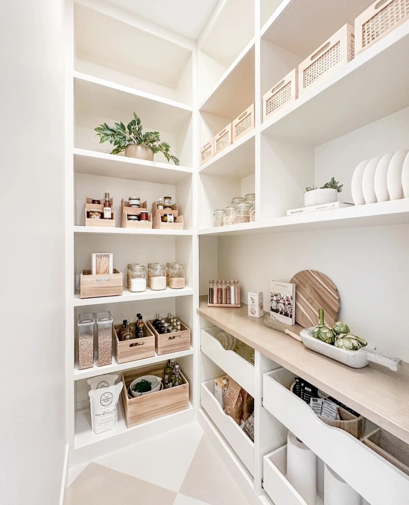 10. Scandi Shelf Styling