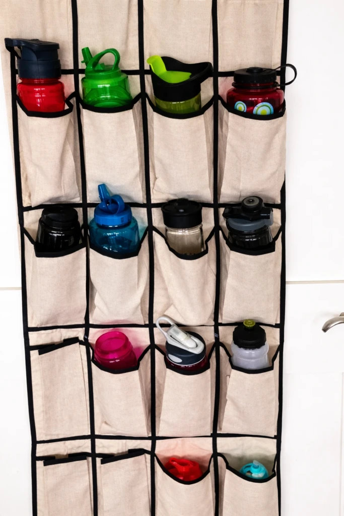 Over-the-Door Bottle Storage