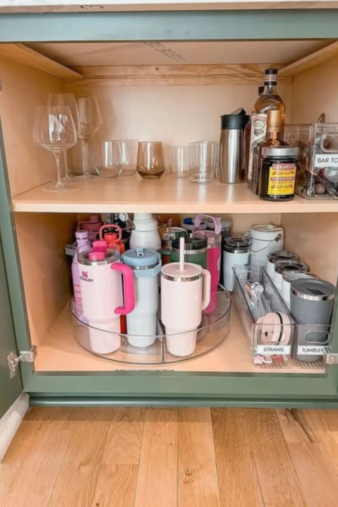 Use a Turntable in a Deep Cabinet