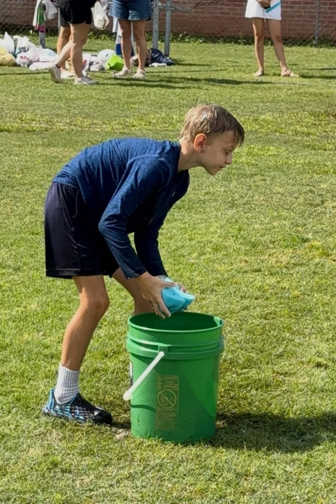 Sponge Bucket Relay