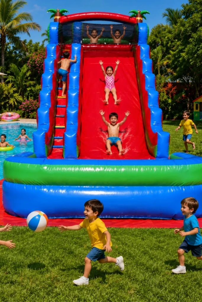 Giant Slide Splash