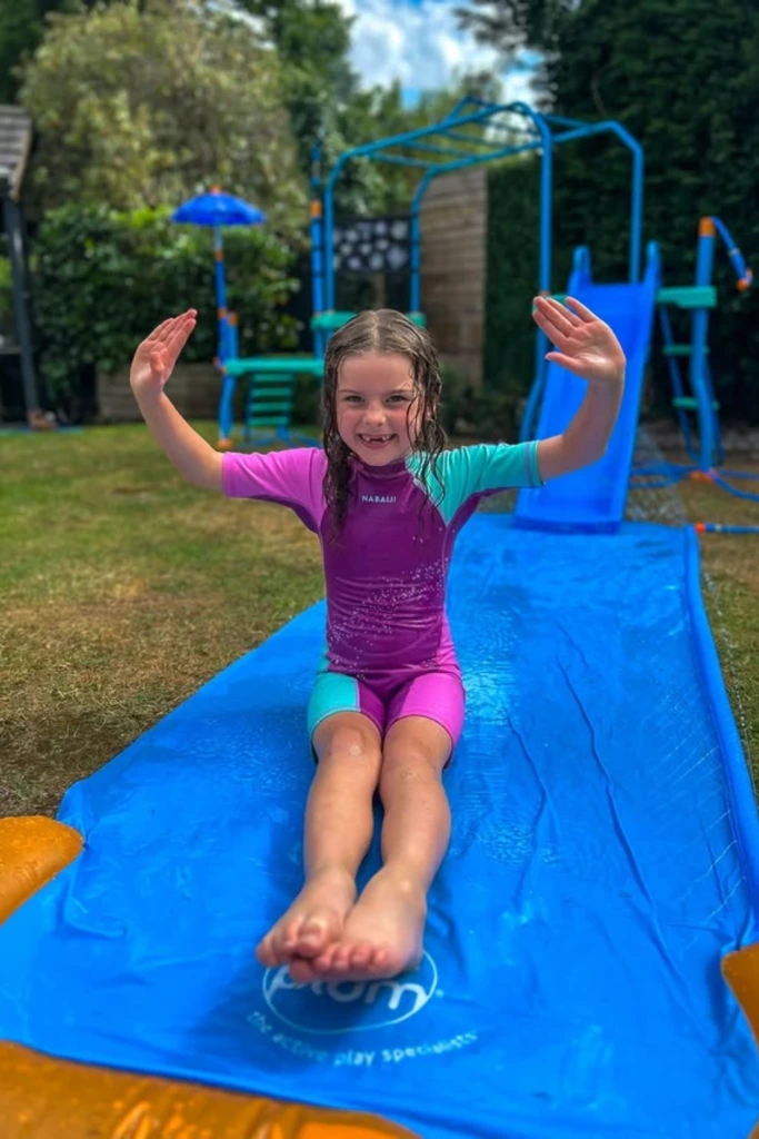 Backyard Slip Slide