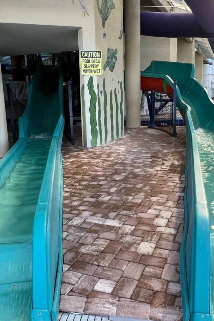 10. Side-by-Side Water Slides