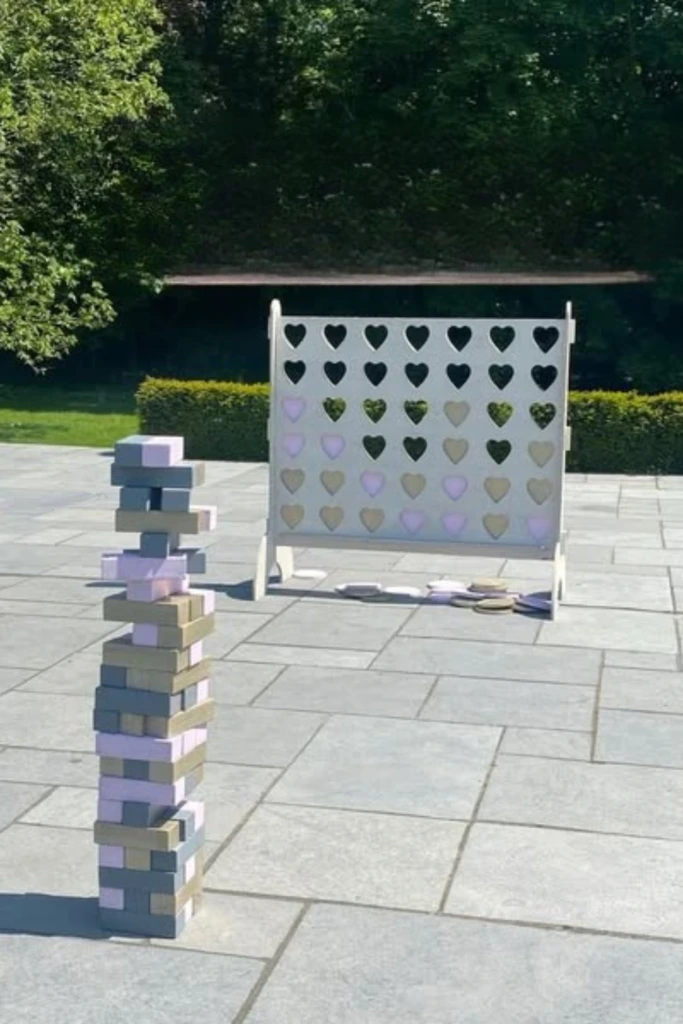 Giant Jenga and Connect 4