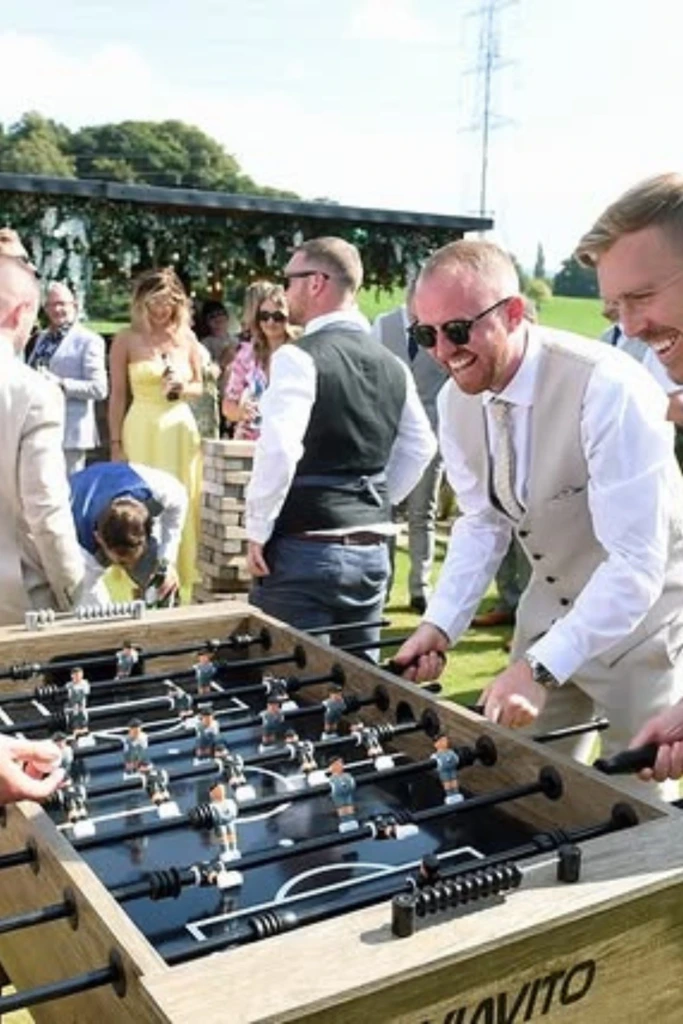 Foosball Wedding Game
