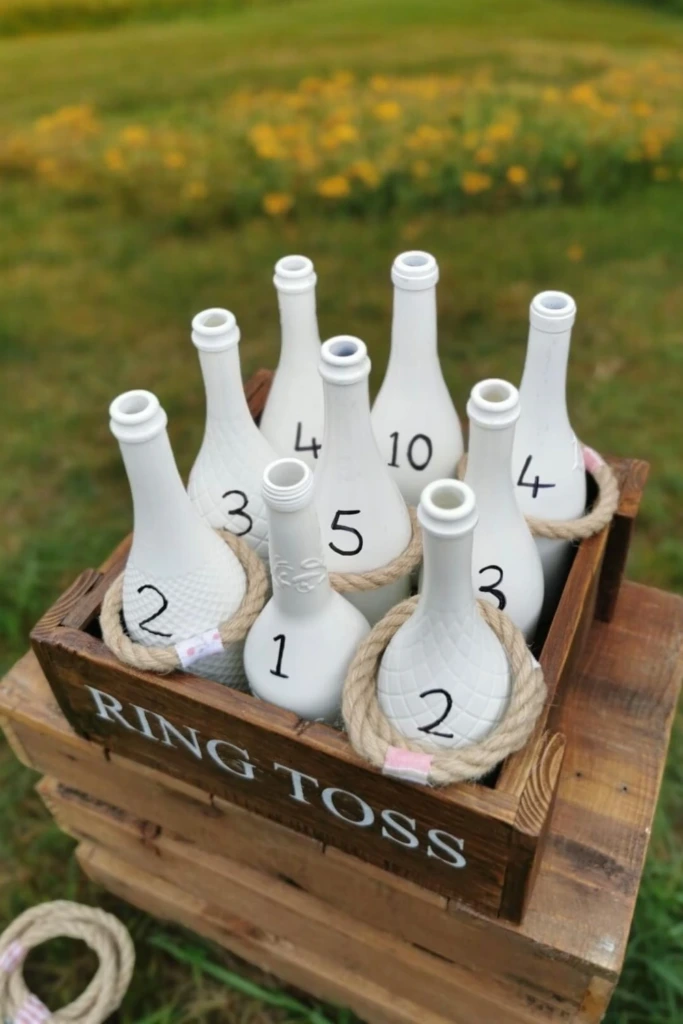 Bottle Ring Toss Game