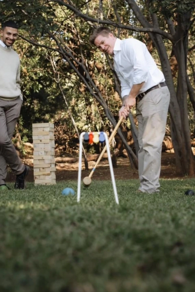 Lawn Croquet Game