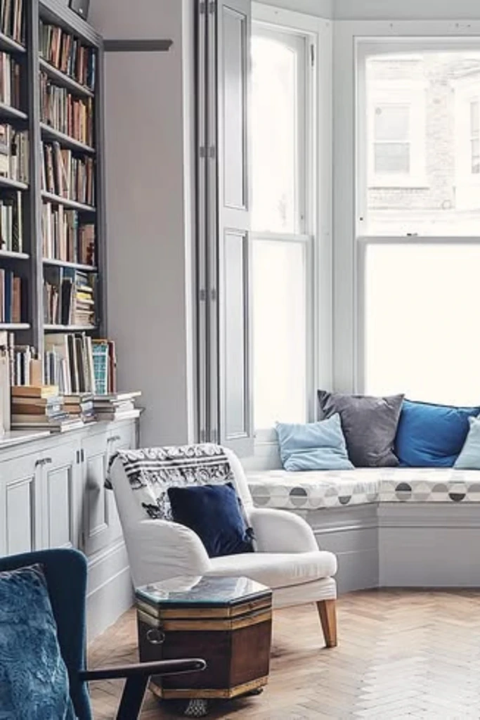 Library Corner Bench