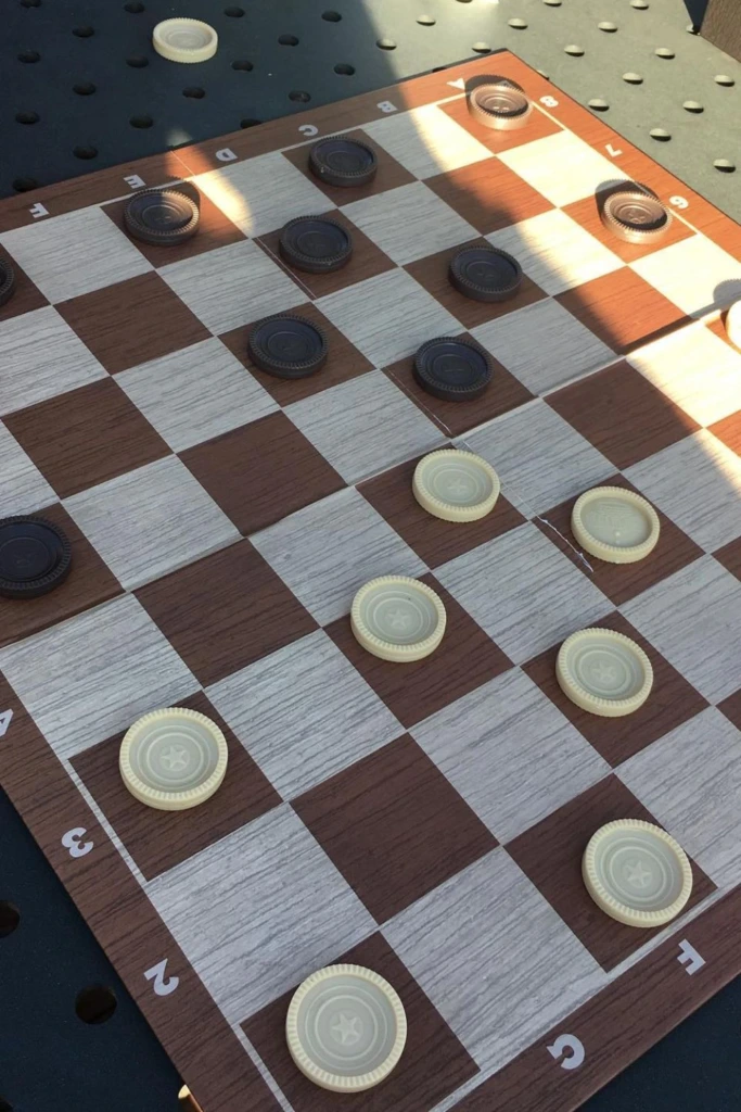 17. Outdoor Checkers