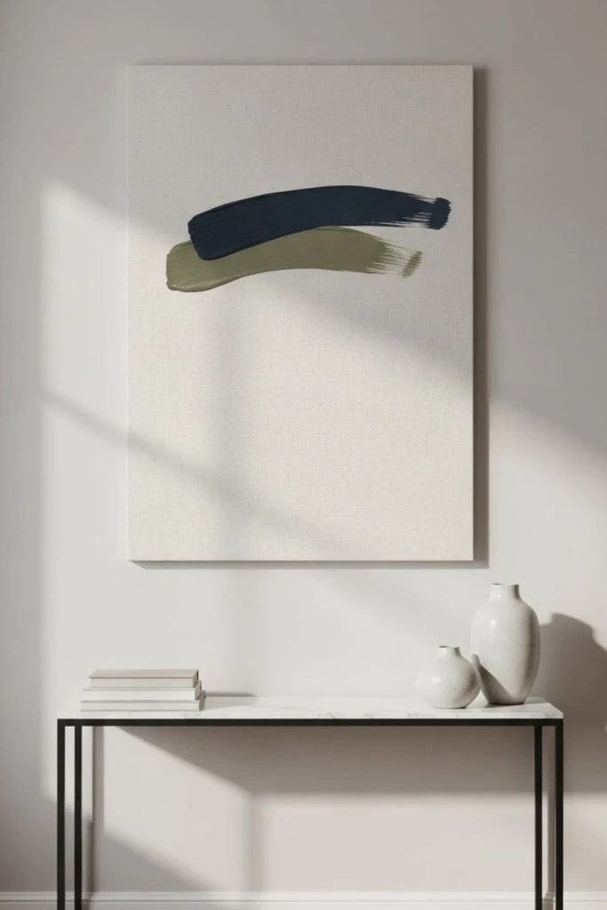 Negative Space - Abstract Canvas Art Ideas