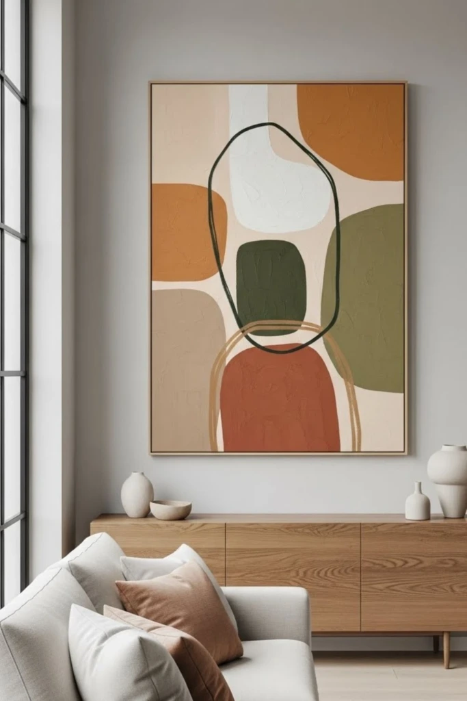 Organic Balance - Abstract Canvas Art Ideas