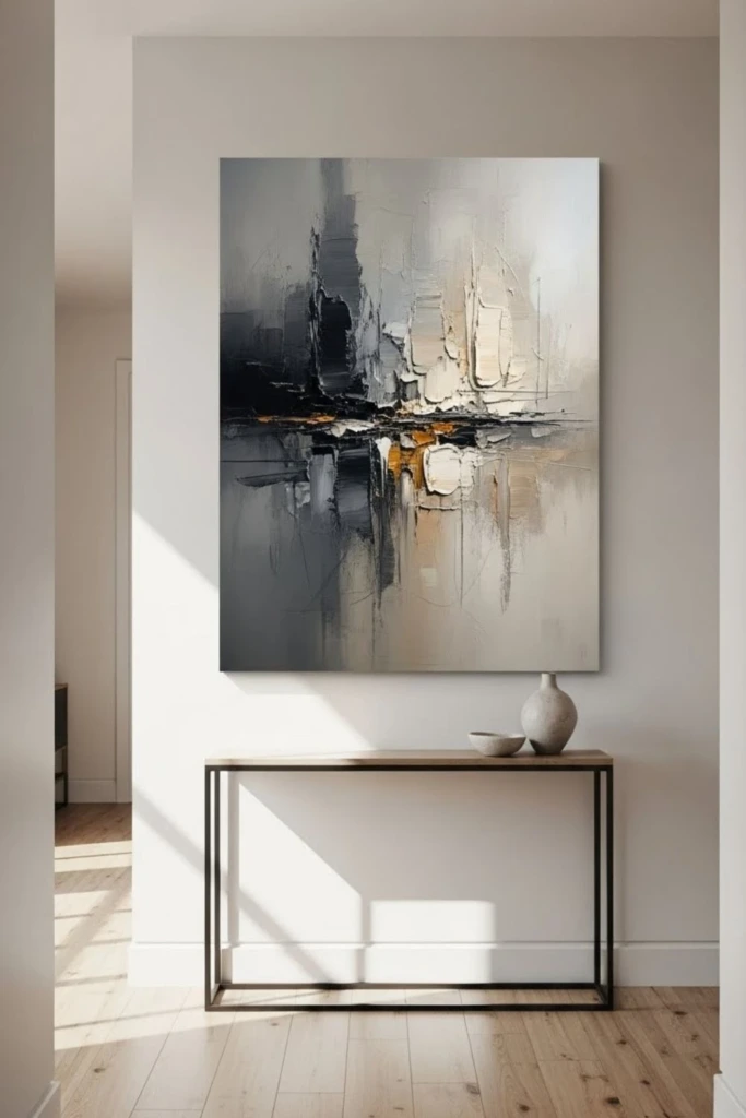 Asymmetrical Focus - Abstract Canvas Art Ideas