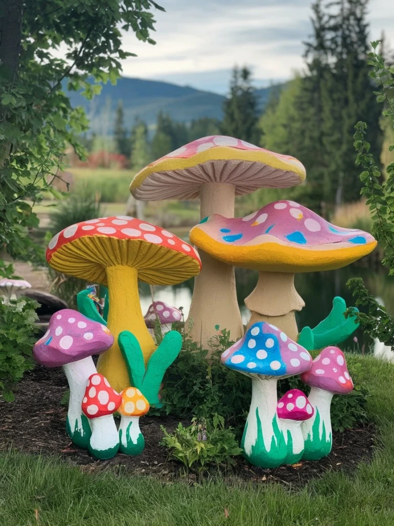 Giant Paper Flowers - Alice in Wonderland Decorations