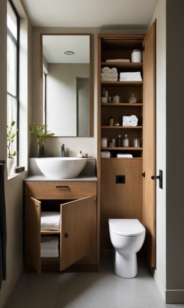Don’t Waste Vertical and Door Space – Key Points - Bathroom Vanity Organization Tips Interior Designers Swear By