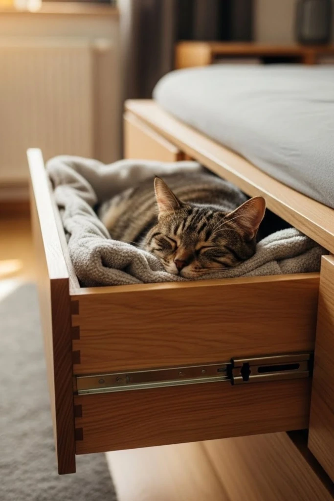 Drawer Den - DIY Cat Bed Ideas
