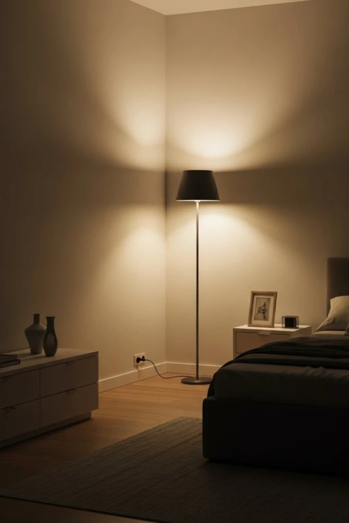Corner Floor Lamps - DIY Room Decor Ideas