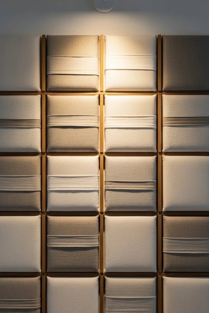 Fabric Wall Panels - DIY Wall Decor Ideas