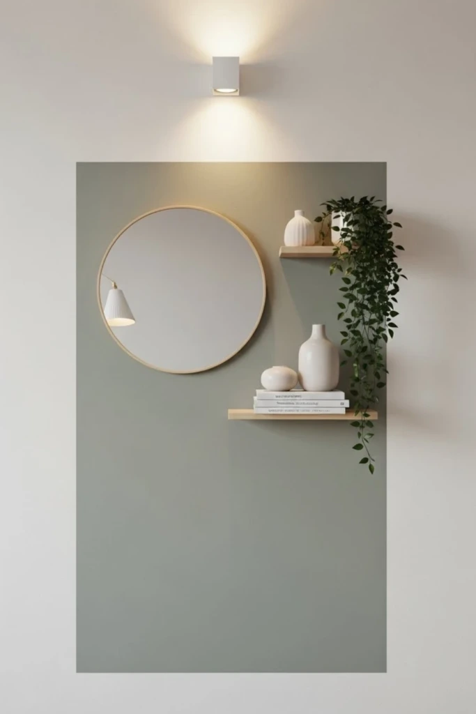 Accent Paint Block - DIY Wall Decor Ideas