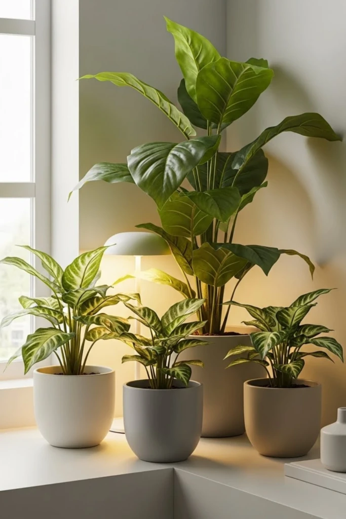 Faux Plant Grouping - Dollar Store DIY Ideas