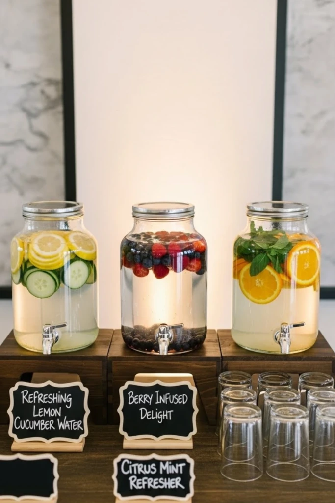 Drink Station Labels - Dollar Store DIY Ideas