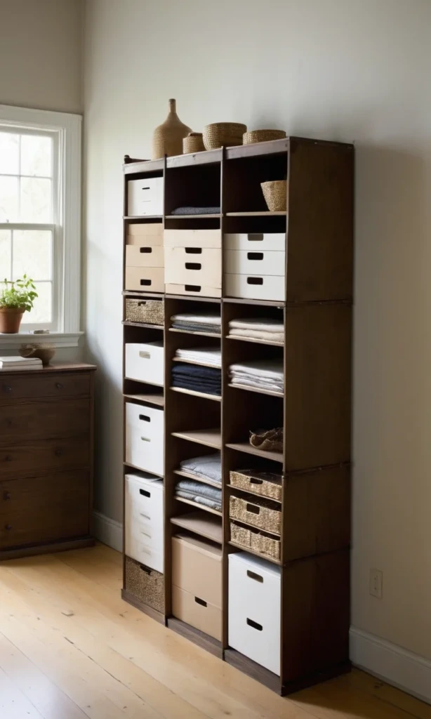 Cube Storage Shelving Units - How to Store Fabric – 12 Genius Hacks to Organize