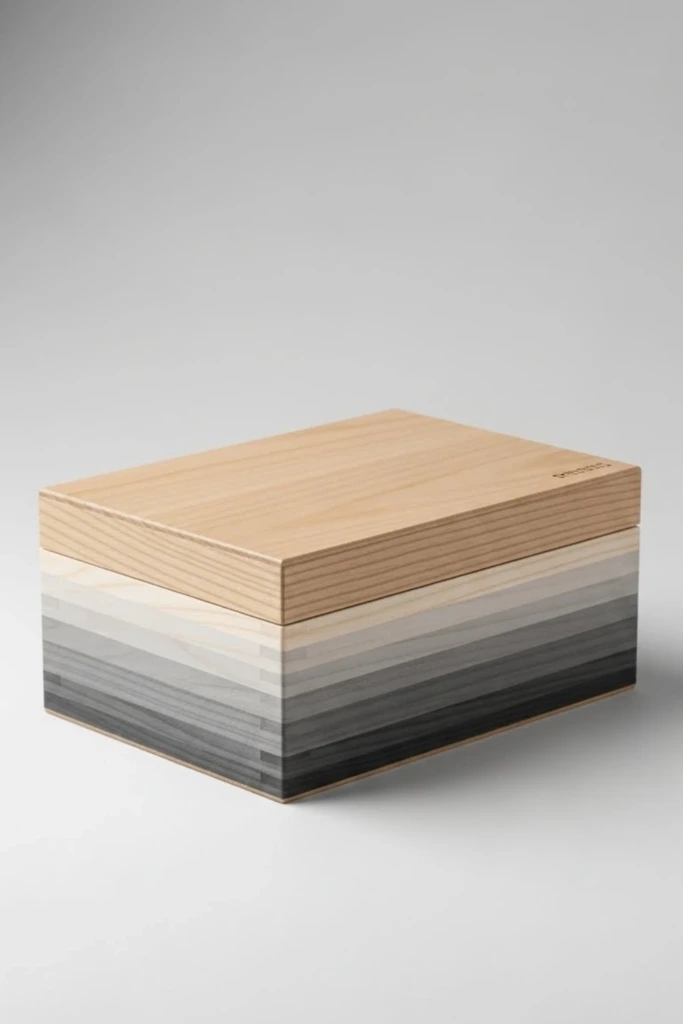 Monochrome Emotion Box - Painted Memory Box Ideas