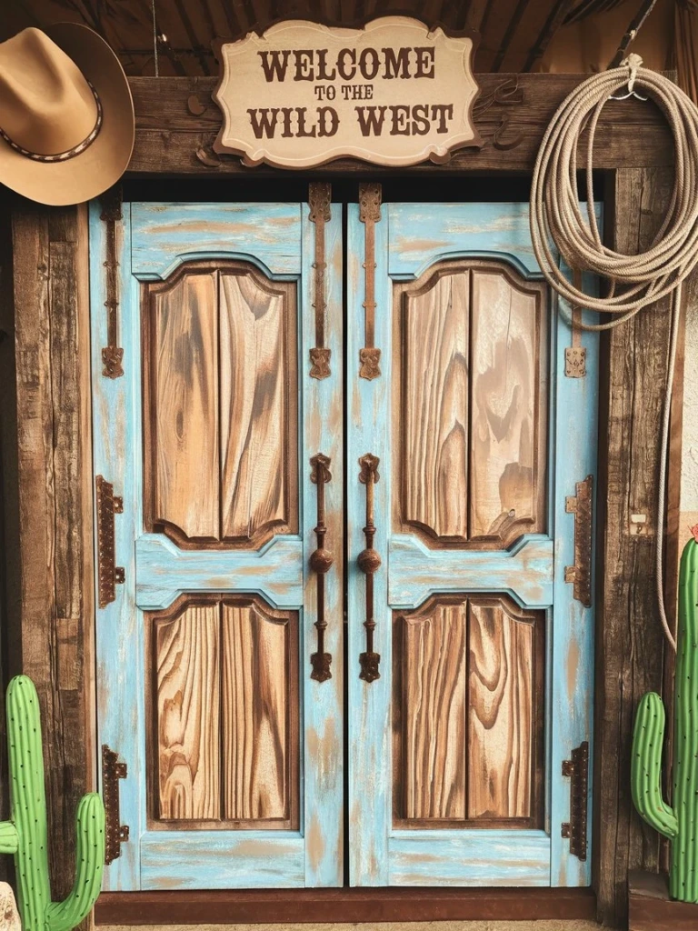 Saloon Door Entrance - Western Party Decorations