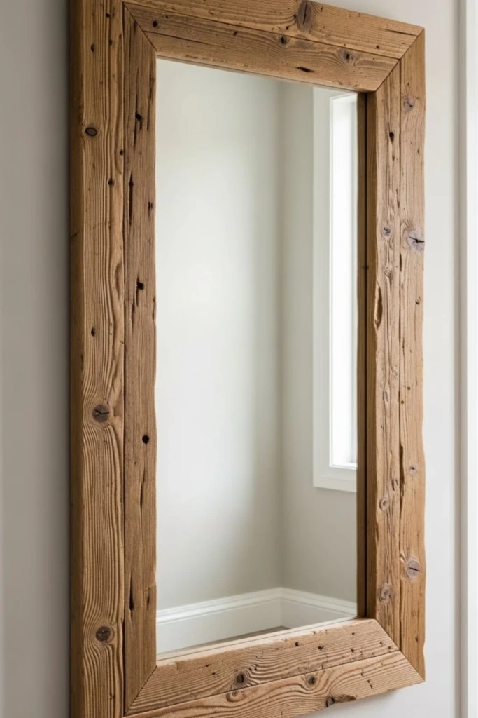 Wood Frame Mirror - Wood Crafts